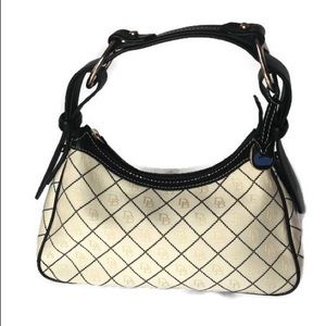 Dooney and Bourke Signature Quilt Med Hobo Handbag